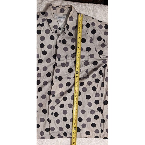 United Arrows Blue Label dots Shirt Men M hippie boho too dang cool! - Picture 9 of 11